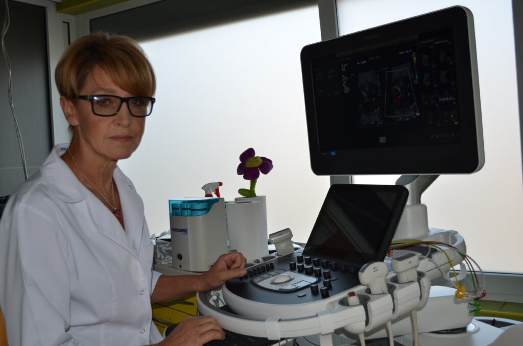 prof. dr hab. n. med. Joanna Szymkiewicz-Dangel, spec. kardiologii prenatalnej